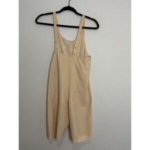 Isavela Compresswear Compression Bodysuit Beige Lace Trim XL Post Surgical Shape